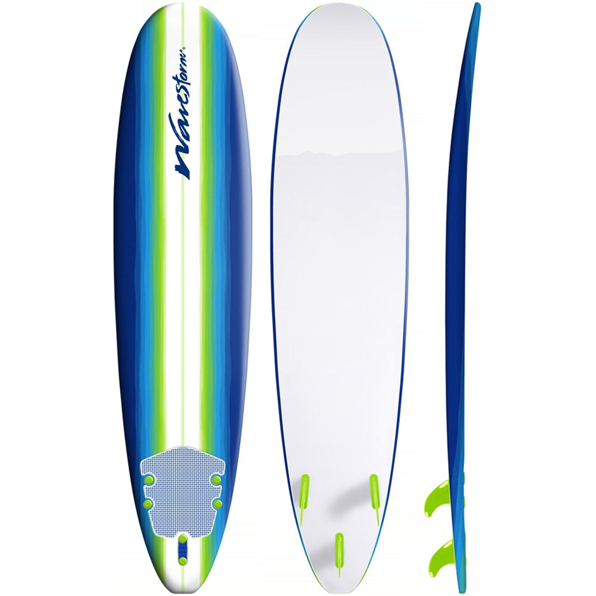Wavestorm 8'0 Classic Surfboard with Leash