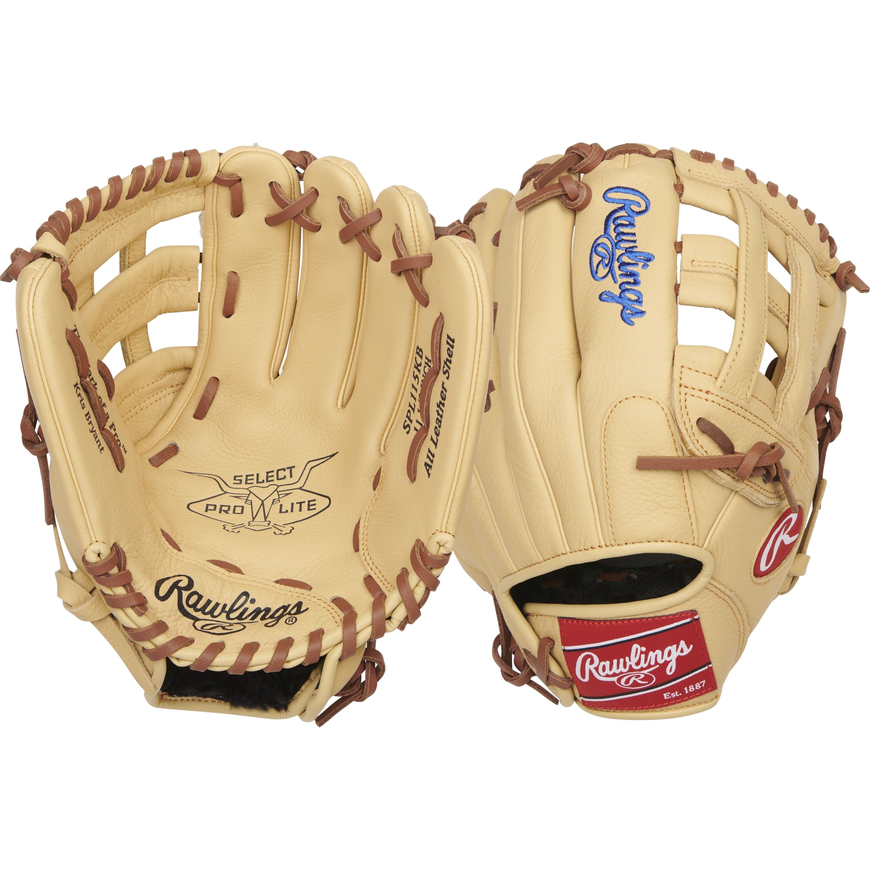 Youth Select Pro Lite Bryant - 11.5" Pro H Web LHT