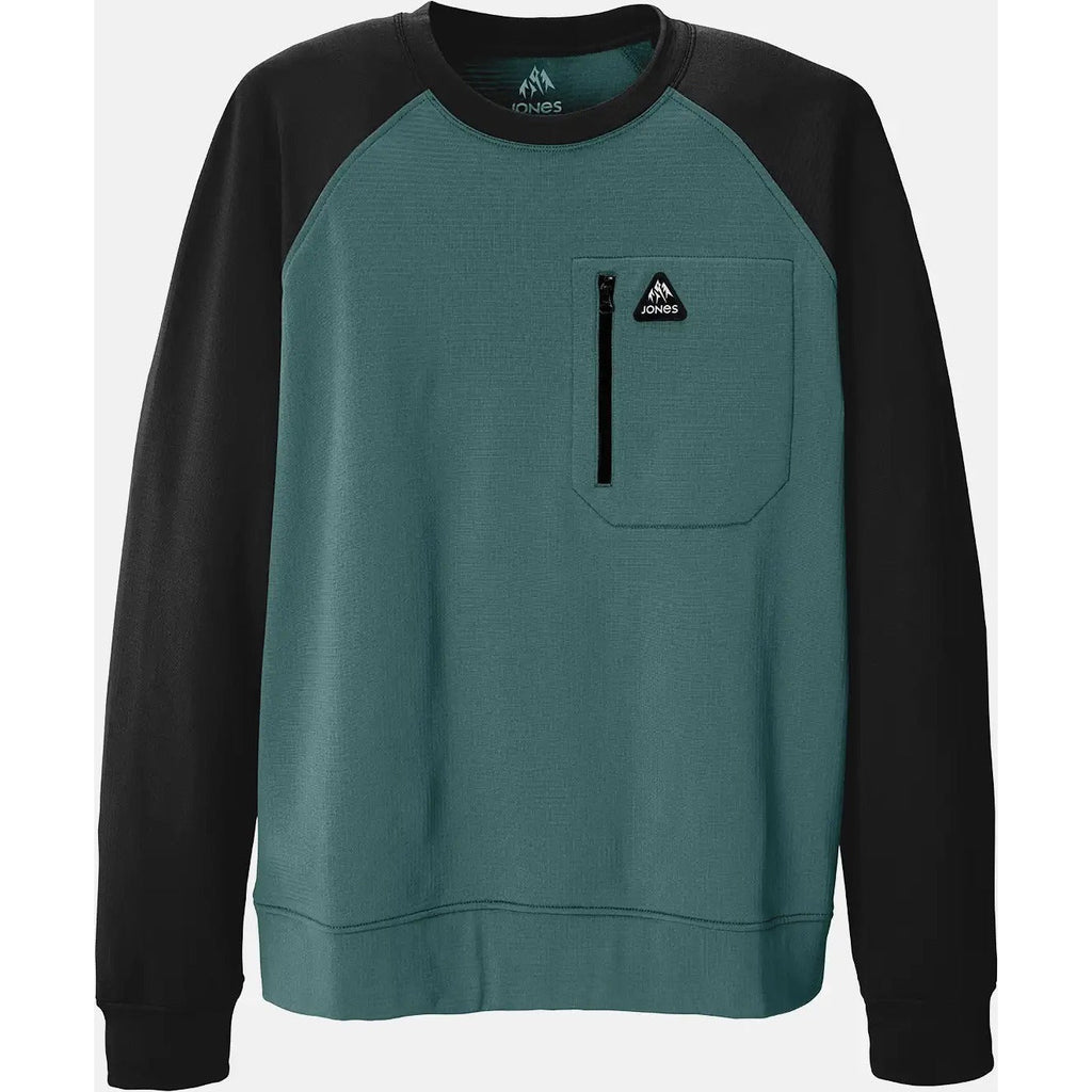 Flagship Recycled Grid Fleece Crew