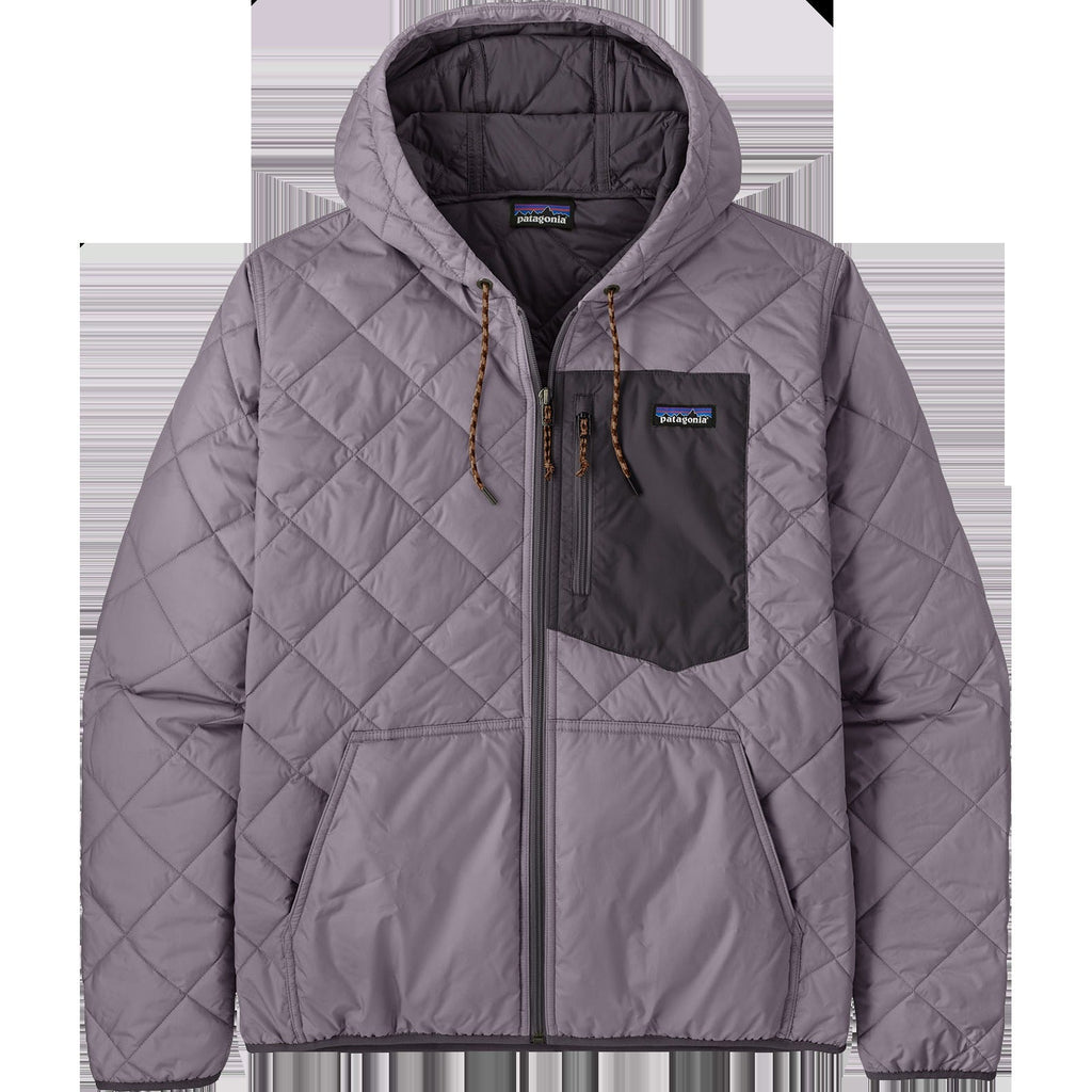 Men's Diamond Quilted Bomber Hoody