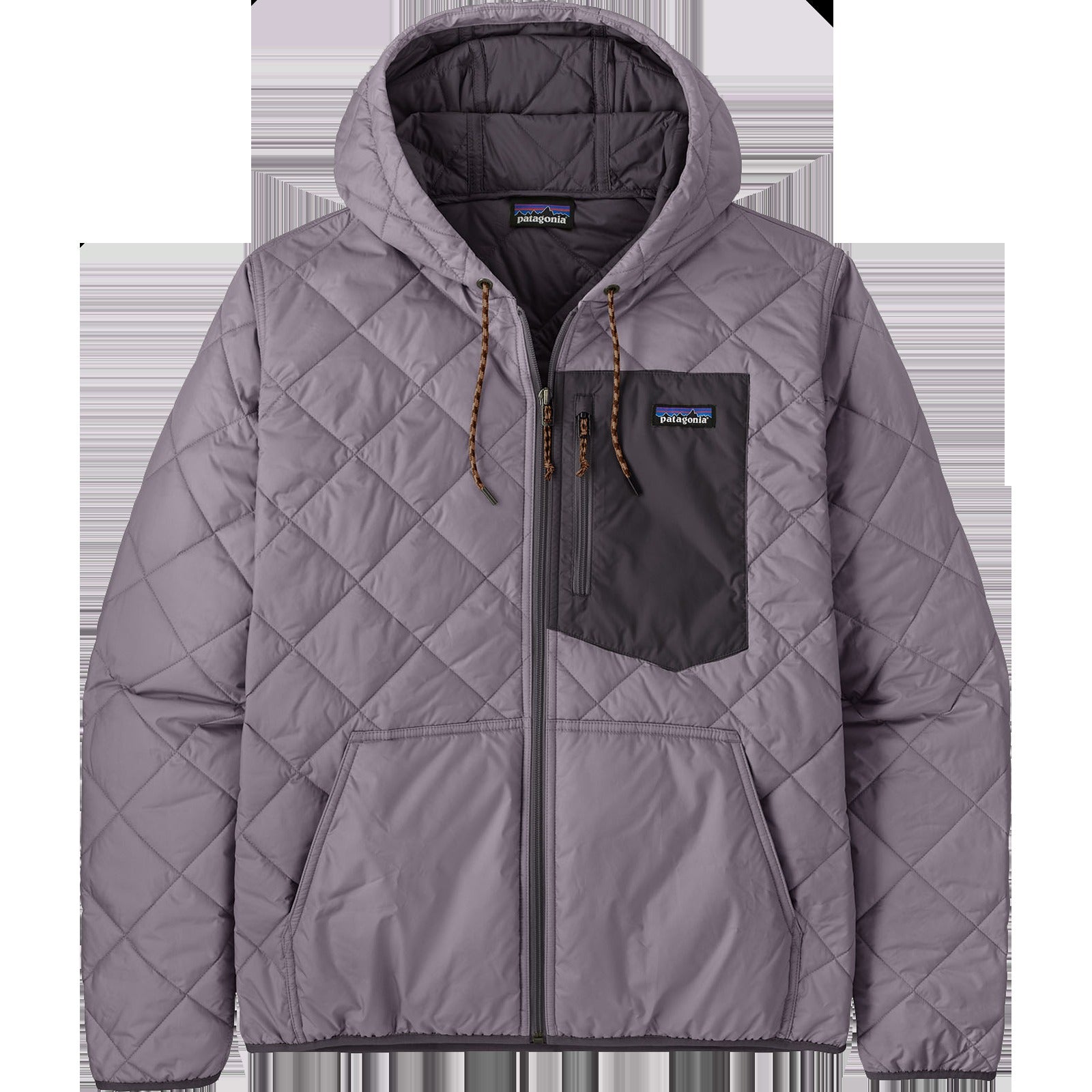 Men's Diamond Quilted Bomber Hoody