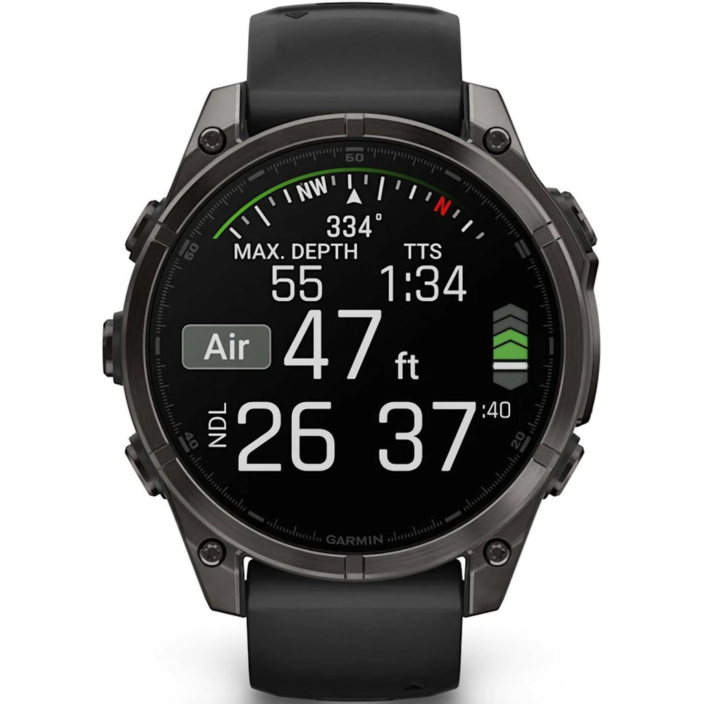 Fenix 8 Sapphire 47mm Amoled - Carbon Gray