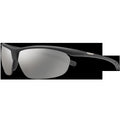 Zephyr - Matte Black/Silver Polarized Mirror