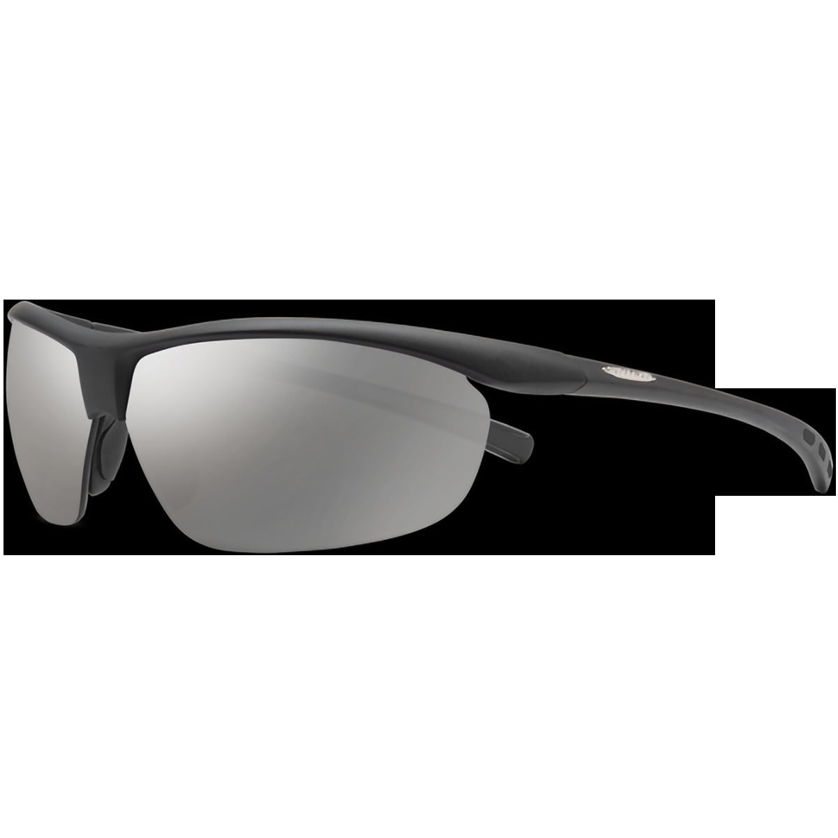 Zephyr - Matte Black/Silver Polarized Mirror