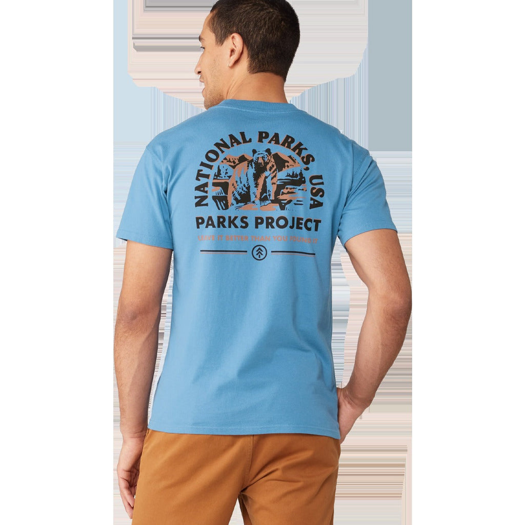Men's National Parks USA Grizzly Tee