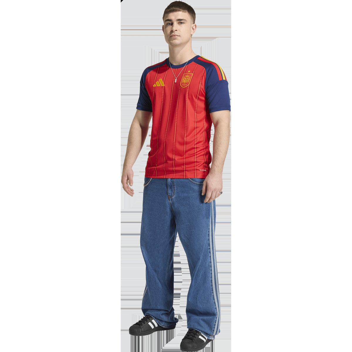 Men's Spain Home Replica Jersey