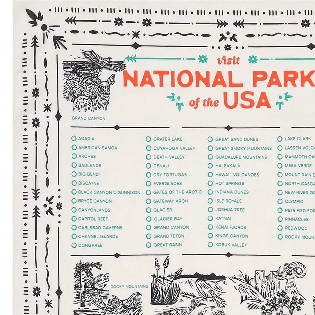 National Park Naturalist Bandana