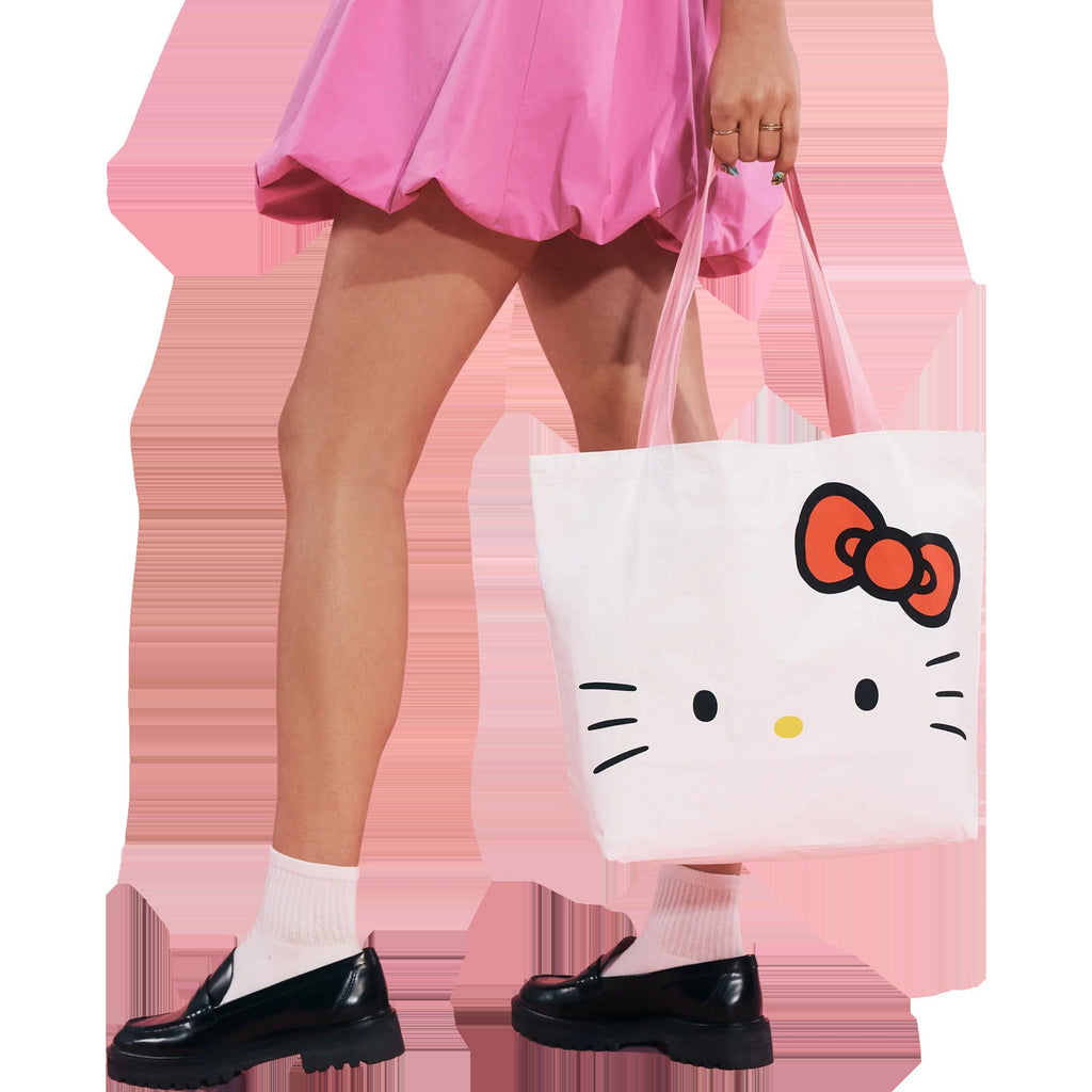 Kitty Face Reversible Tote