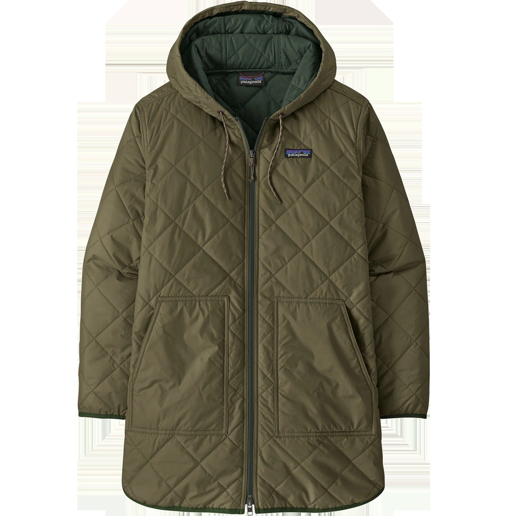 Women's Diamond Quilted Parka