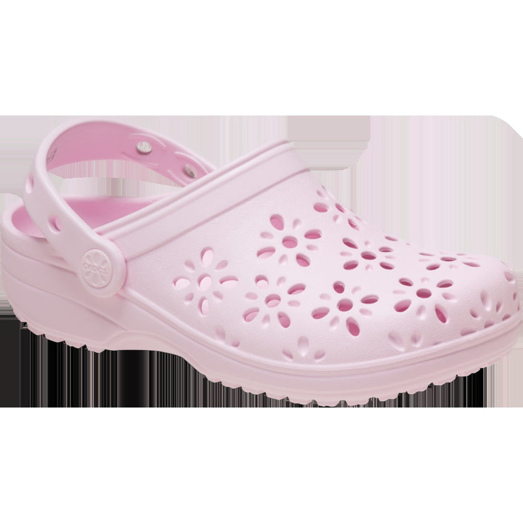 Youth Toddler Classic Floral Cut Out Clog