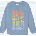 Youth Wood Block Crewneck