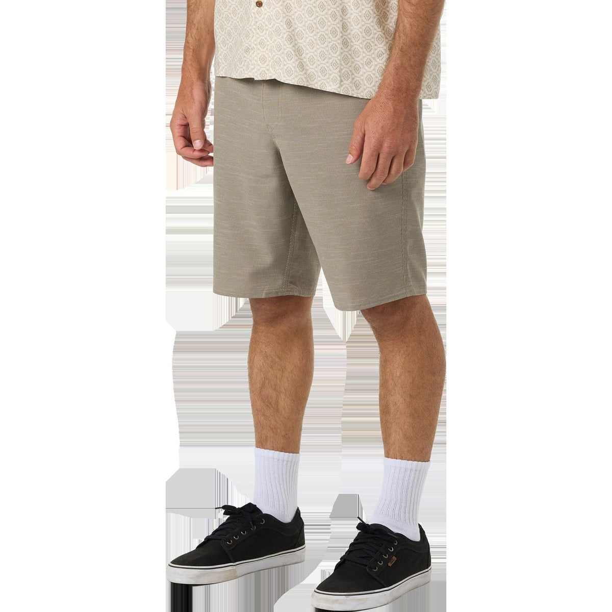 Men's Portola Slub Check 20" Short