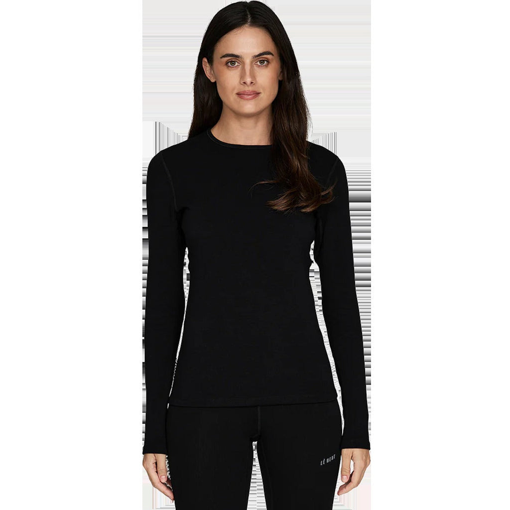 Women's Heavyweight Grid Fleece Crew
