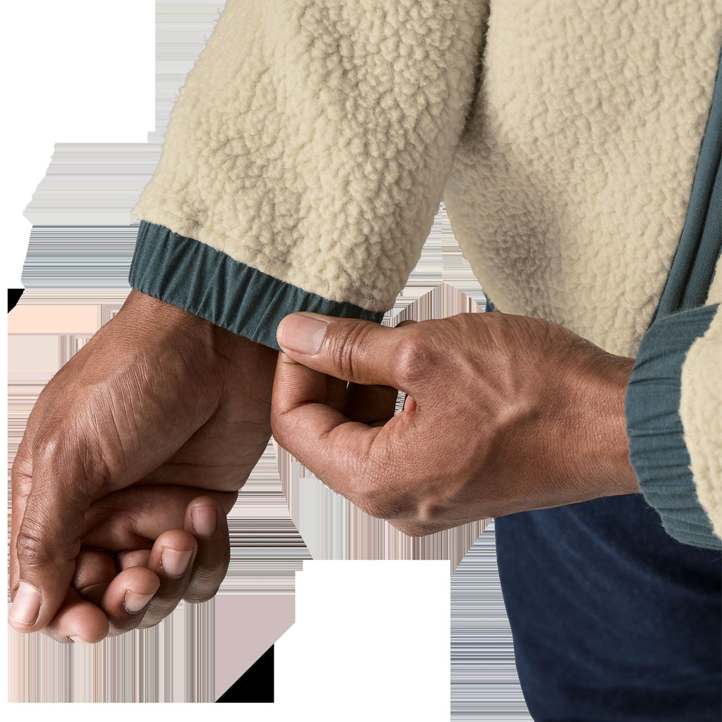 Men's Retro Pile Patch Jacket