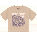 Women's Big Sur Bridges Puff Print Boxy Tee