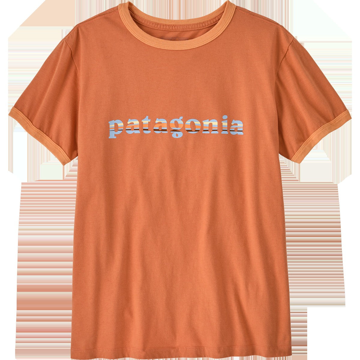 Women's '73 Text Logo Org Ringer Tee