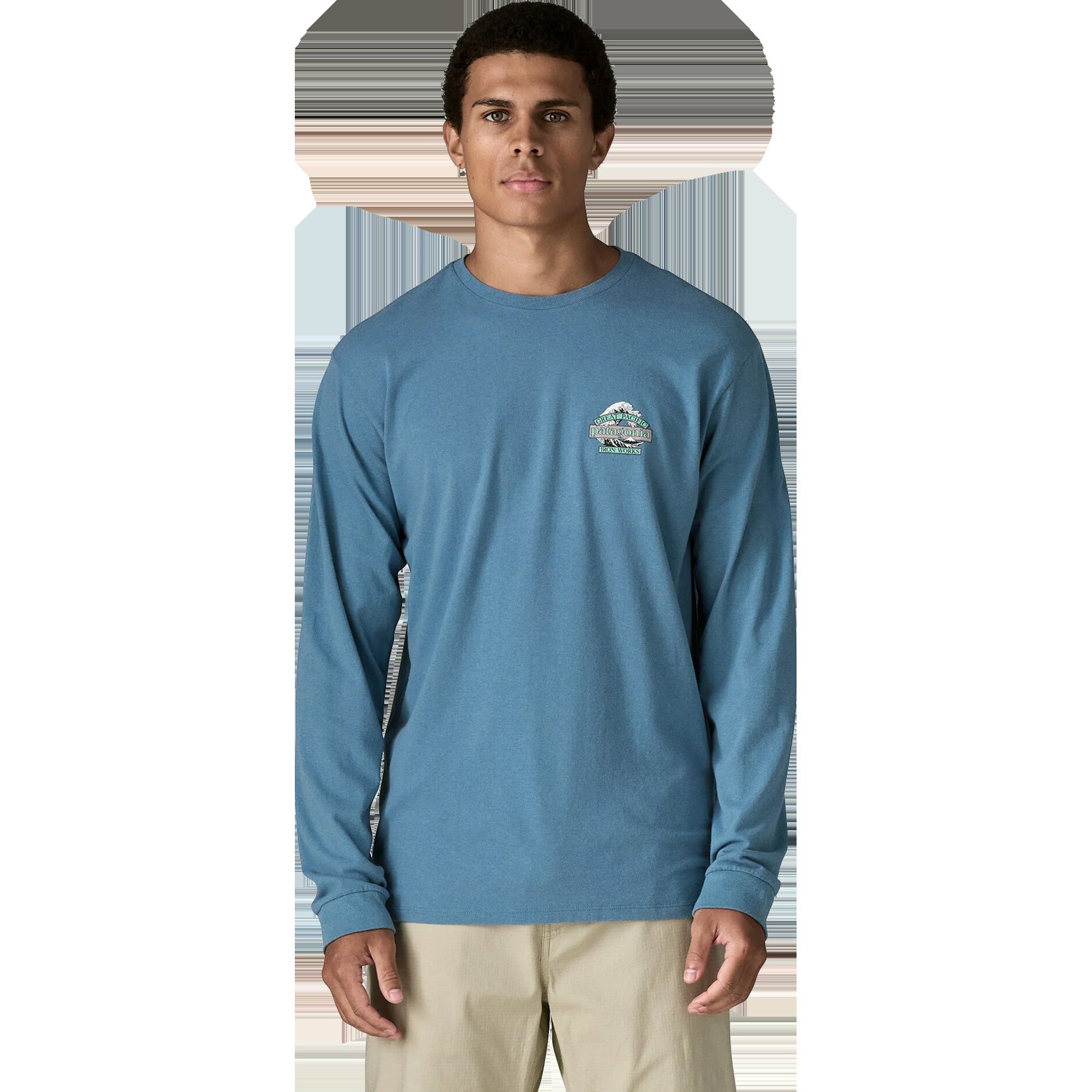Men's Long Sleeve Great Waves Responsibili-Tee