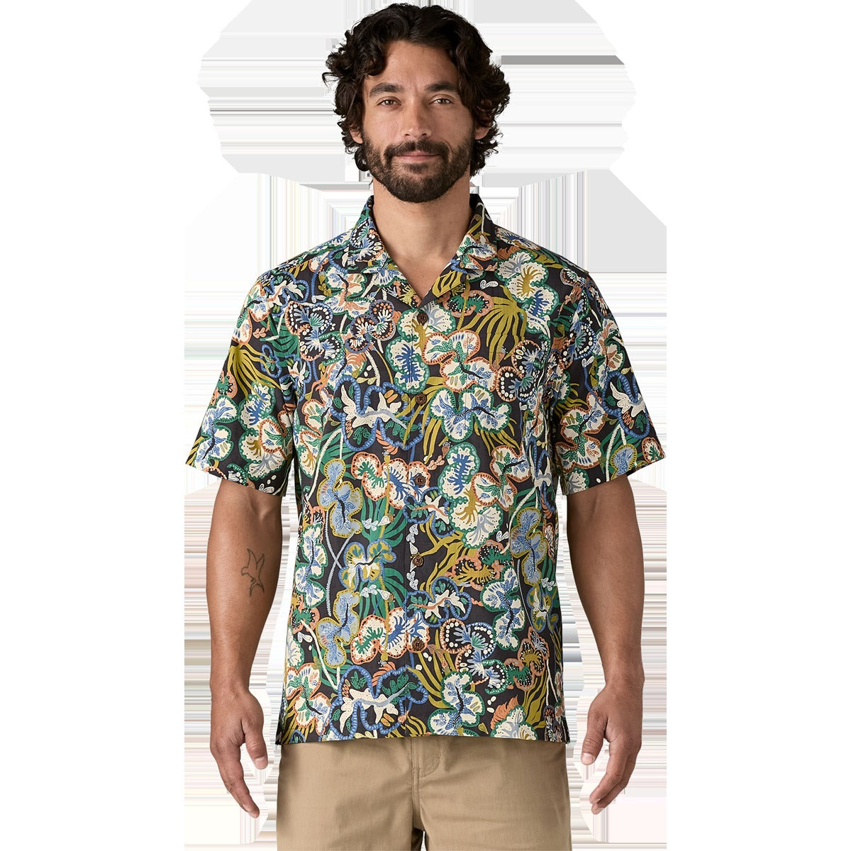 Men's Tidal Threads Camp Shirt