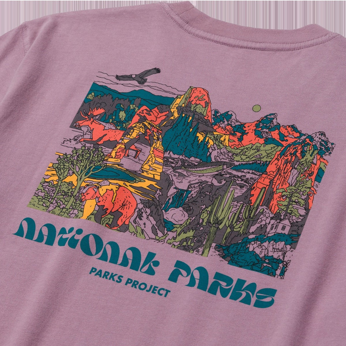 National Parks Collage Tee