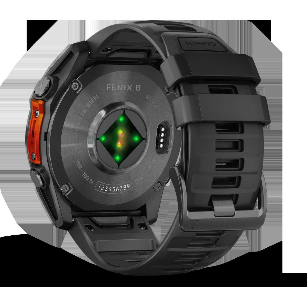 Fenix 8 51mm Slate Gray w/ Black