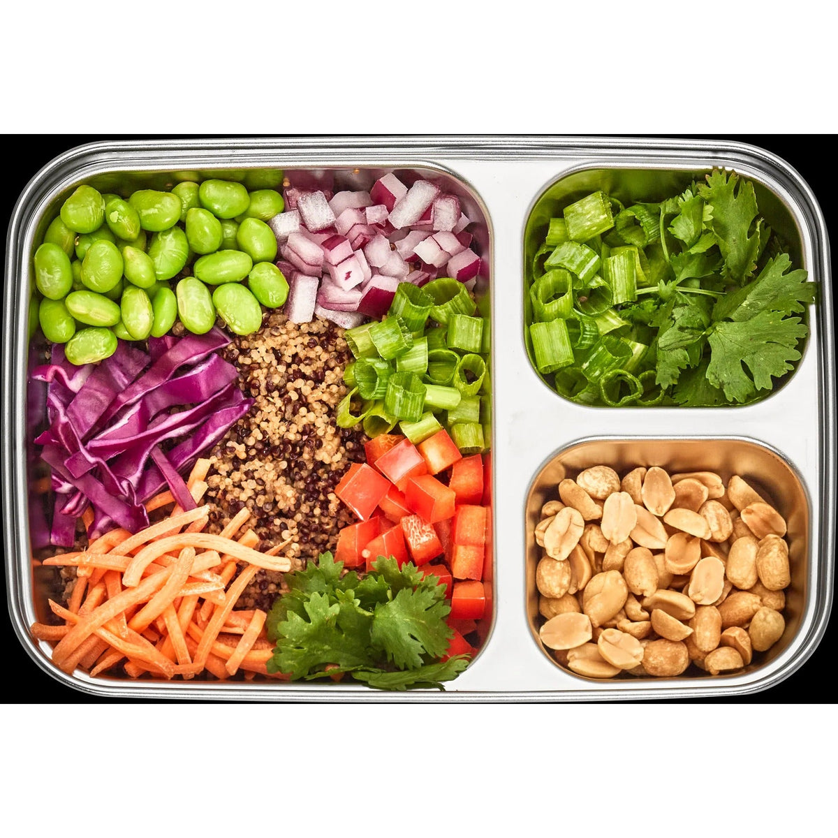 3-Compartment Divided Rectangle 24oz