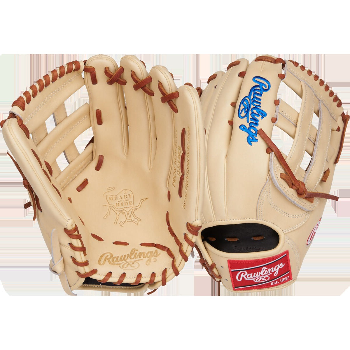 Heart of the Hide Outfield - 12.75" Pro H-Web Camel LHT