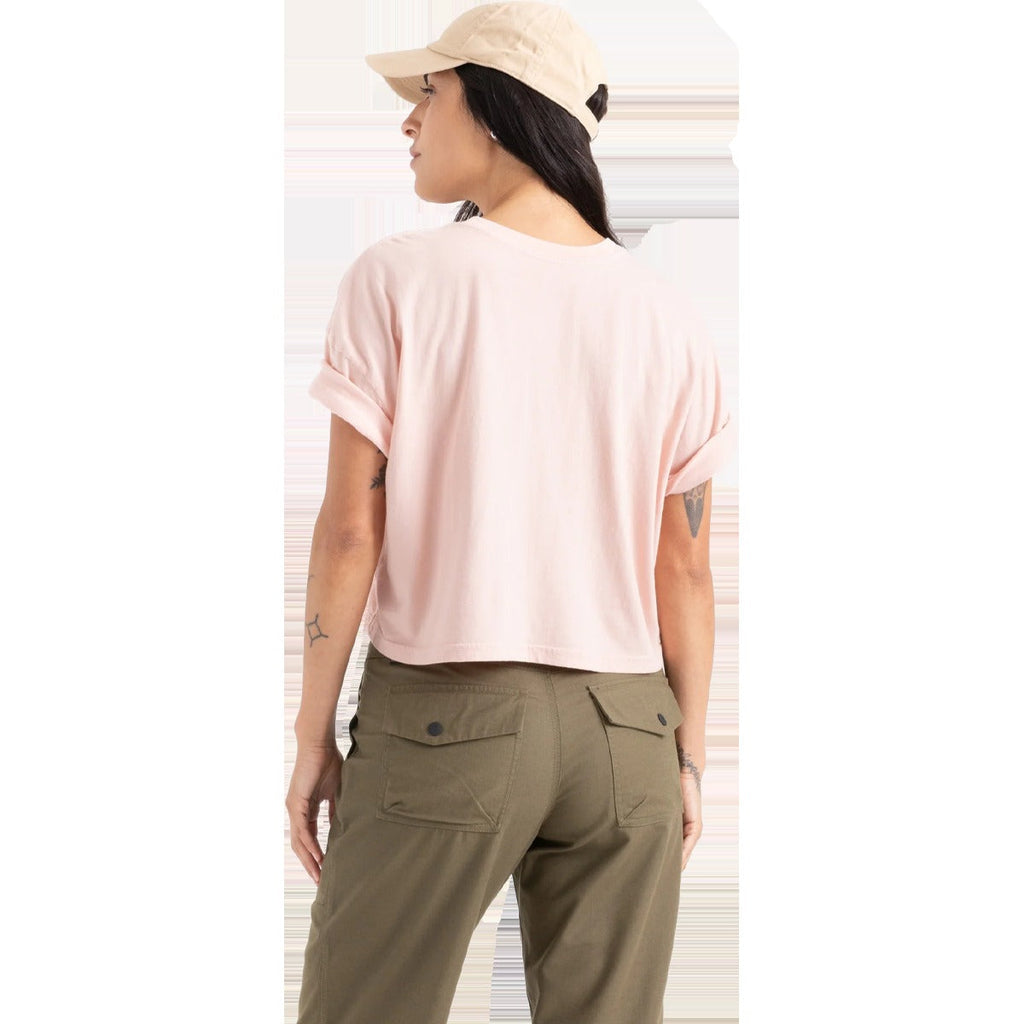 Women's Striped Shell Cropped Tee