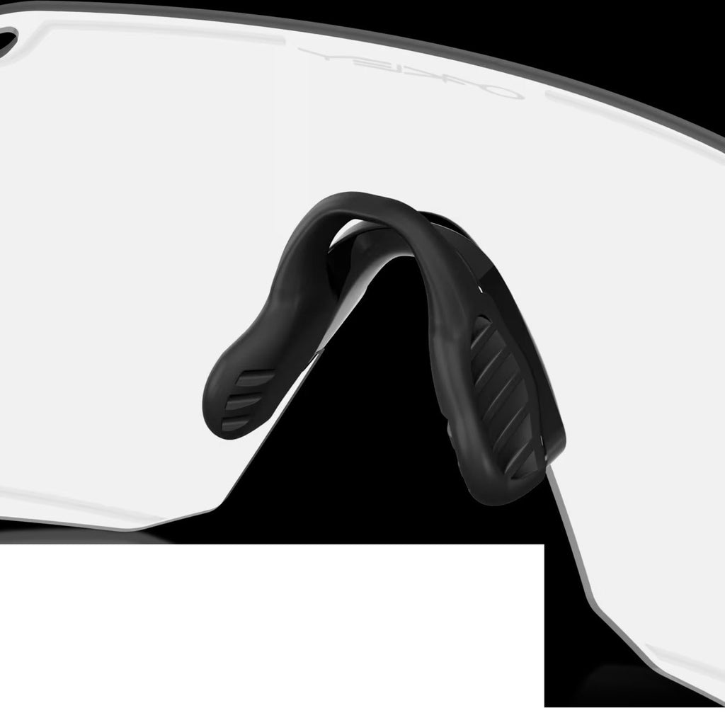 Cybr Dyno - Matte White/Clear to Black Iridium Photochromic