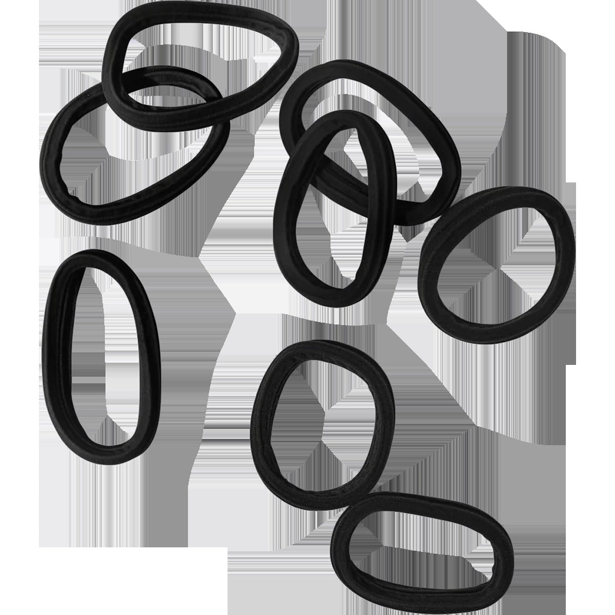 Recycled Seamless Hair Elastics - 8pc