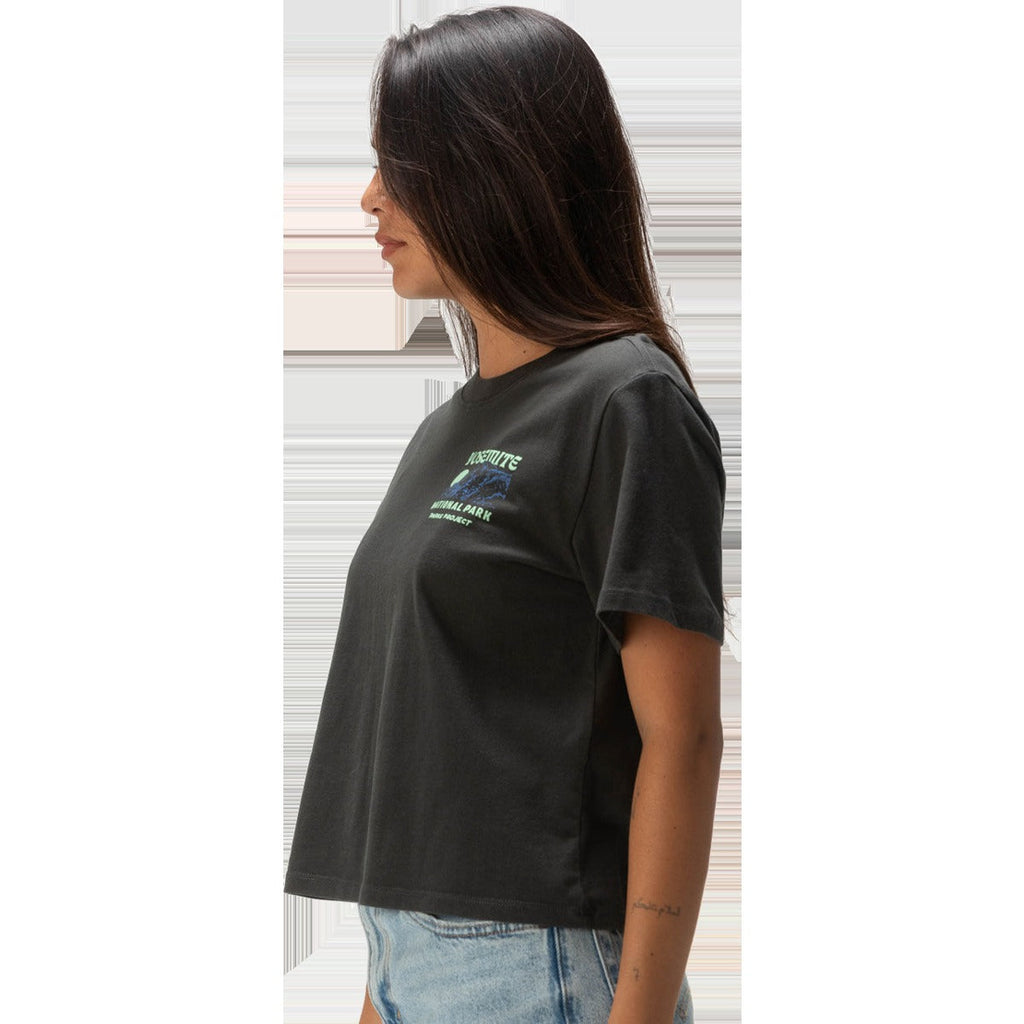 Women's Yosemite Puff Print Short Sleeve Boxy Tee