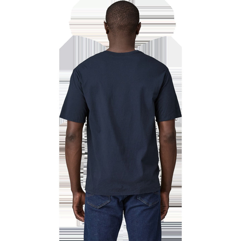 Men's 73 Skyline Text Logo Organic T-Shirt