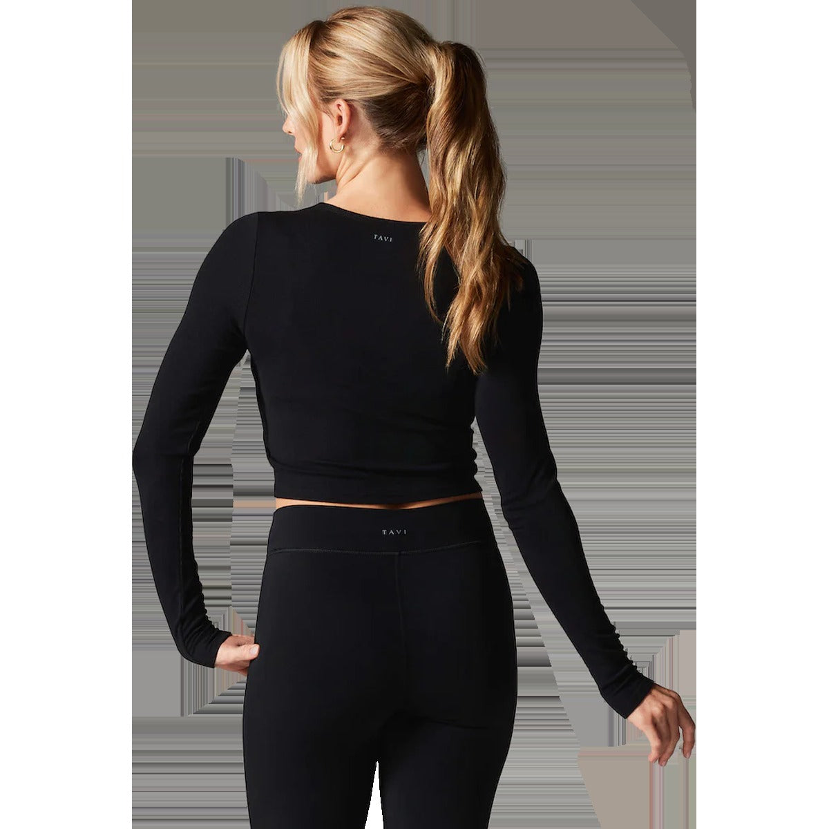 Women's Criss Cross Long Sleeve Top