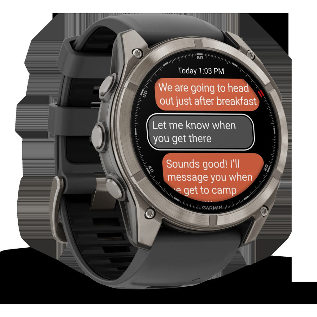 Fenix 8 Pro Sapphire 51mm Titanium w/ Graphite