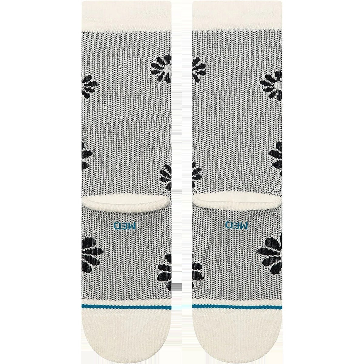 Women's Floral Stitch Crew