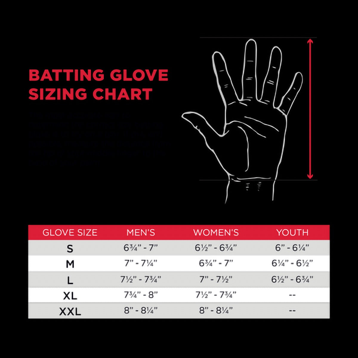 Youth Signature Batting Glove V4
