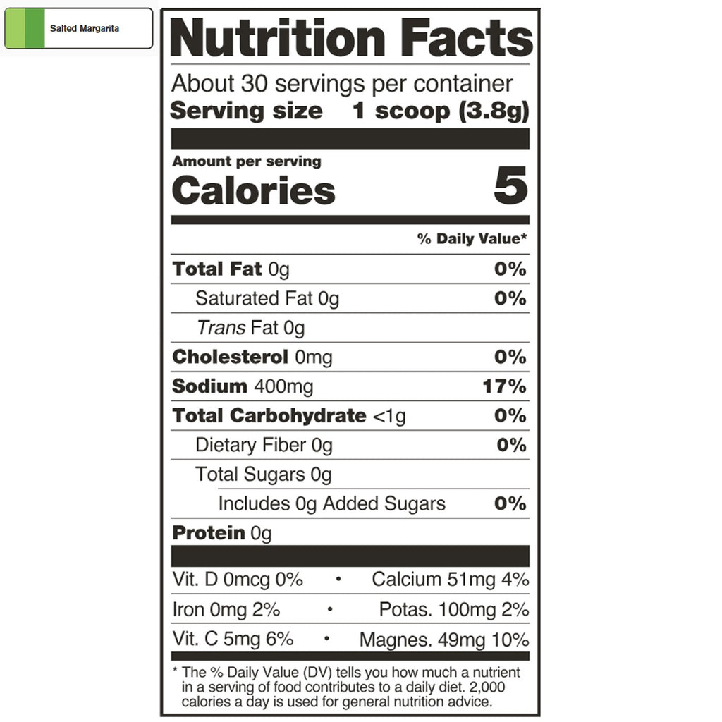 Unsweetened Hydration Sport Drink Mix (30 Servings)