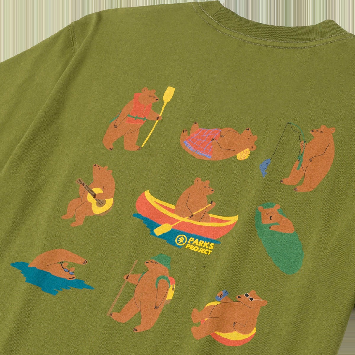 Bears at Camp Pocket Tee