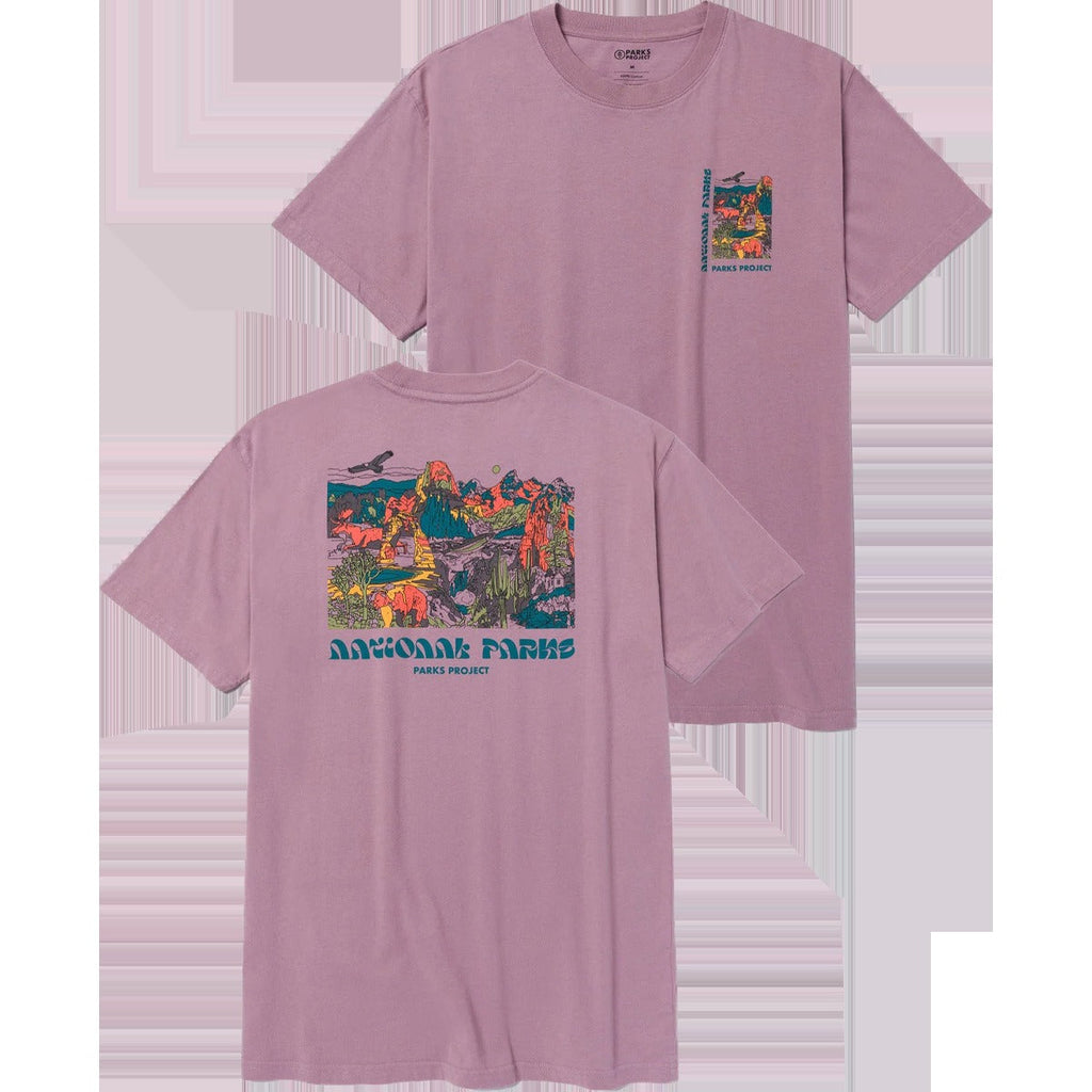 National Parks Collage Tee