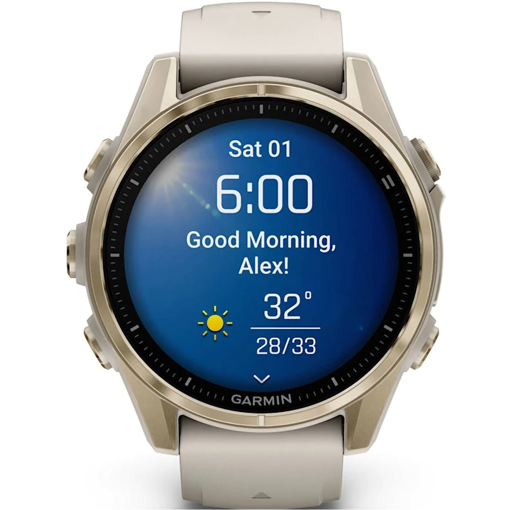 Fenix 8 Sapphire 43mm Amoled - Soft Gold