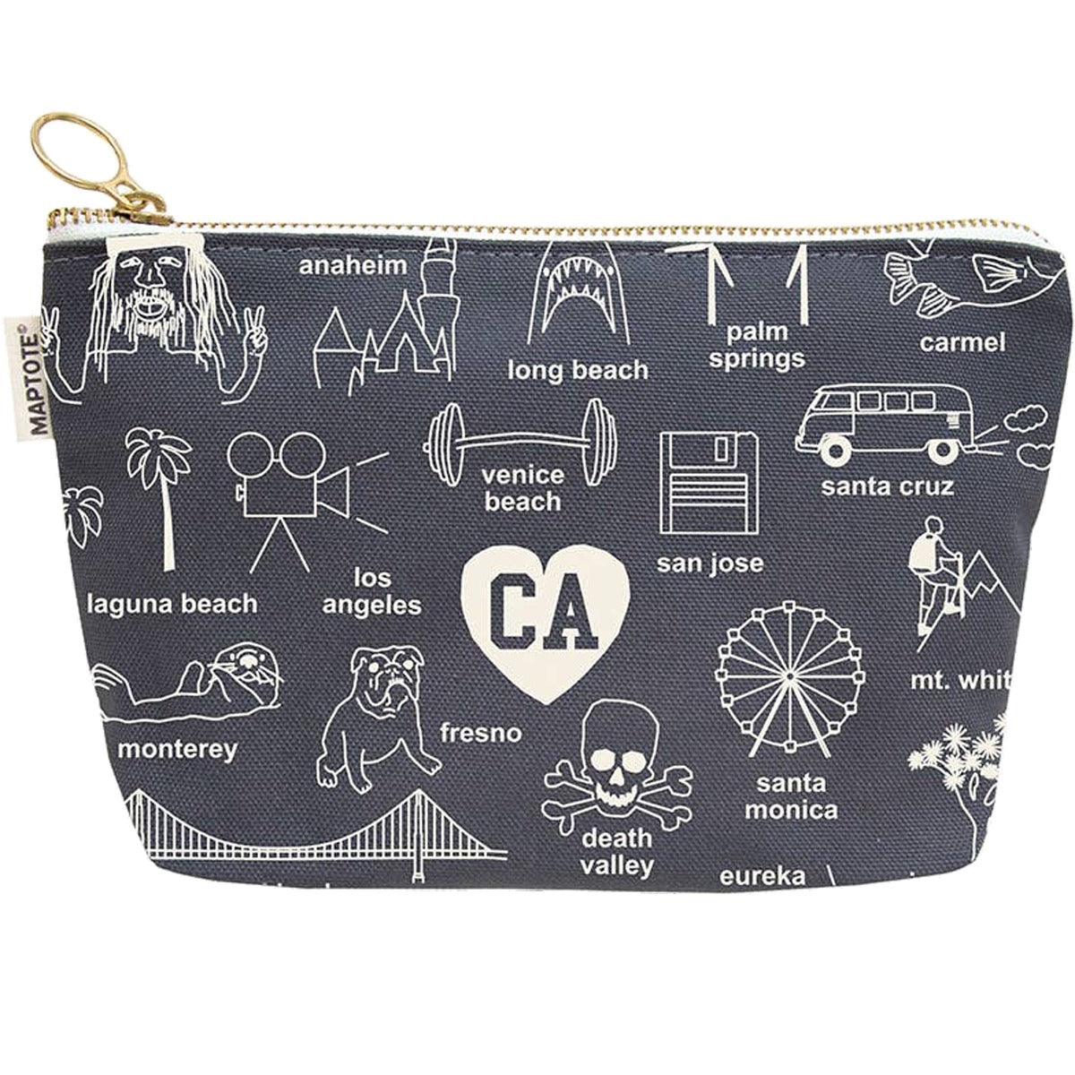 California Zipped Pouch