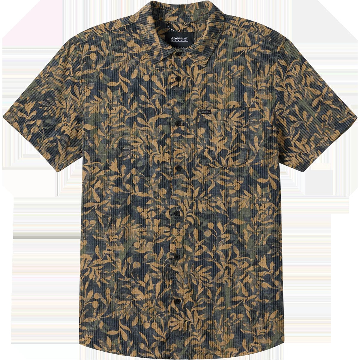 Men's TRVLR Perforated Printed Standard Short Sleeve