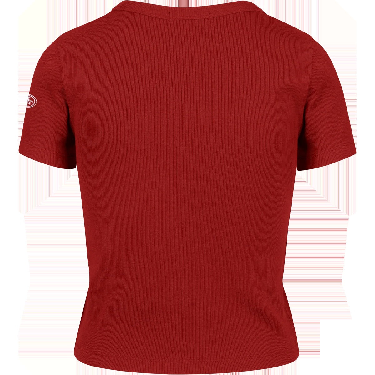 Women's 49ers Spirited Baby Rib Tee