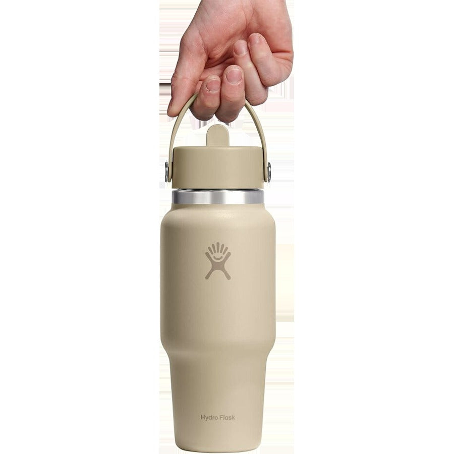 24 oz Wide Flex Straw Travel Bottle