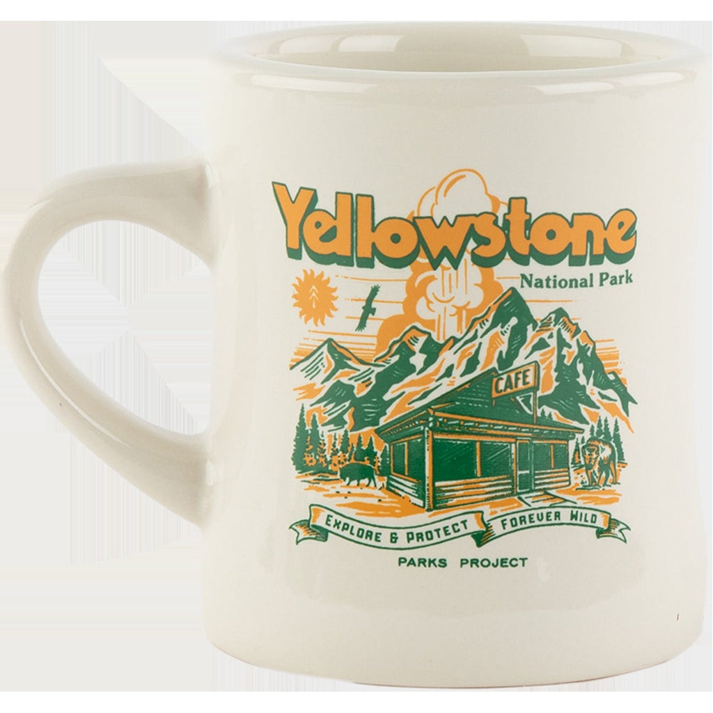 Yellowstone Road Trip Diner Mug
