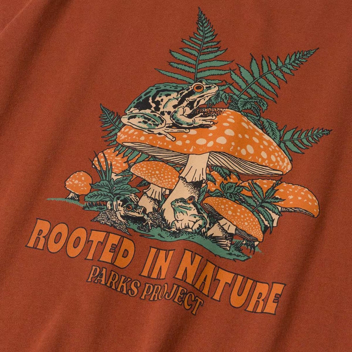 Women's Rooted in Nature Ferns Boxy Tee
