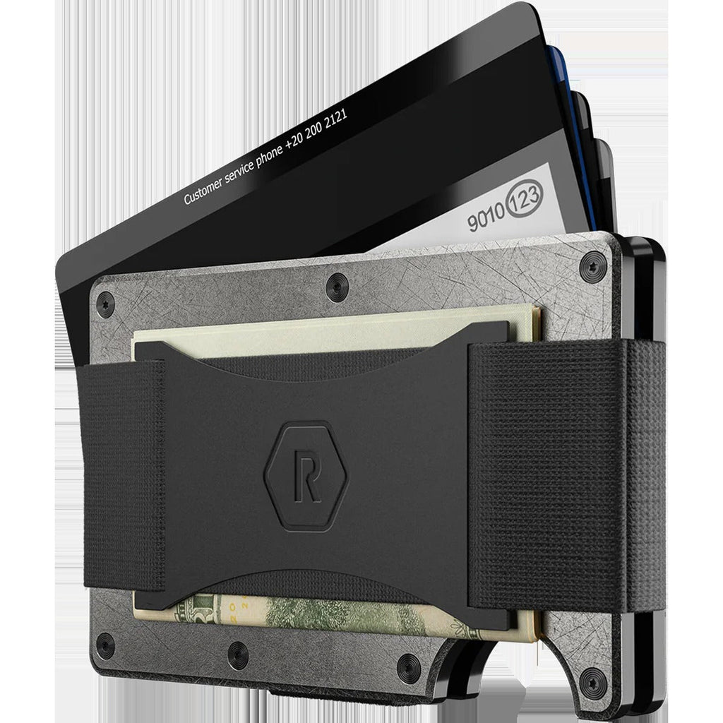 Titanium Wallet with Cash Strap
