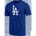 Men's Dodgers Triblend Logo Short Sleeve