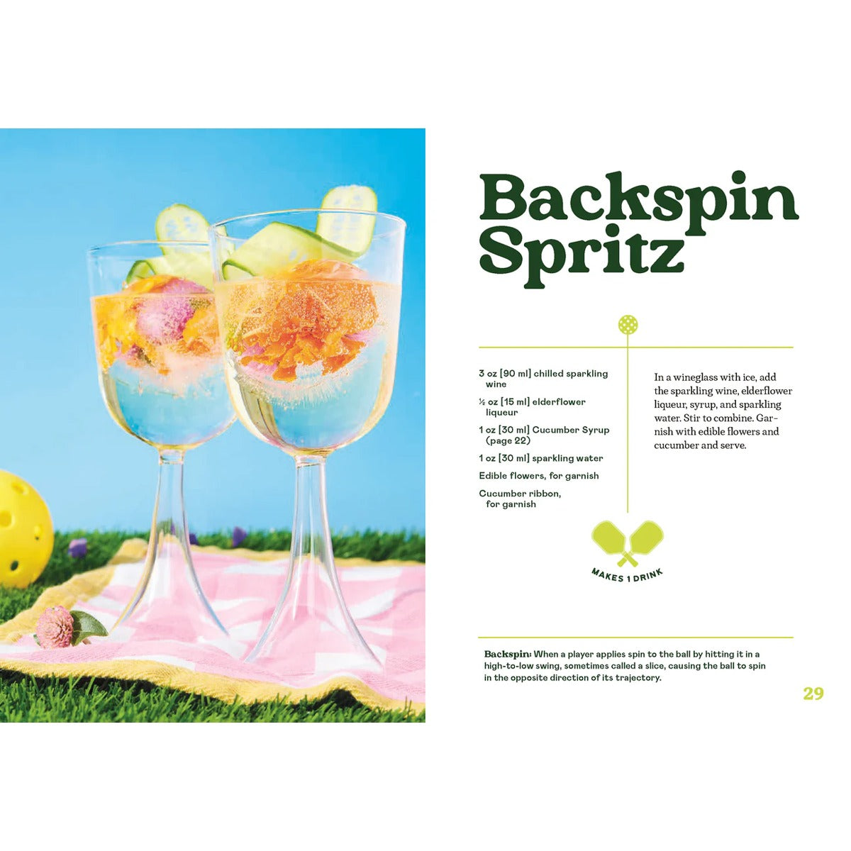 Dinks and Drinks Cocktail Book