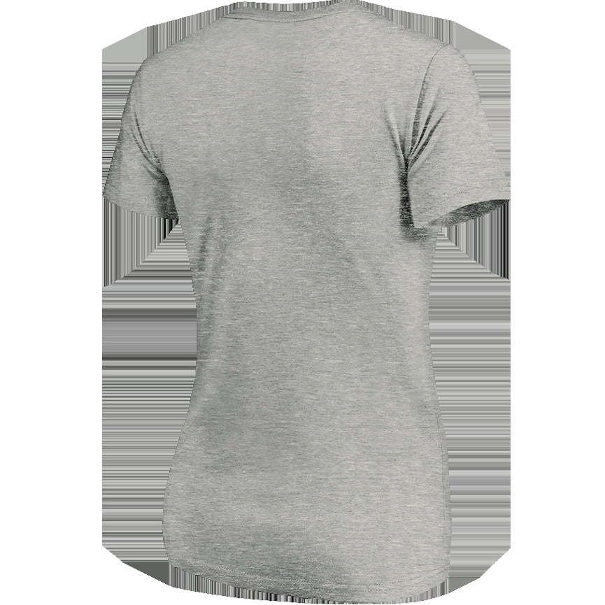 Women's 49ers V-Neck Primary Logo Short Sleeve
