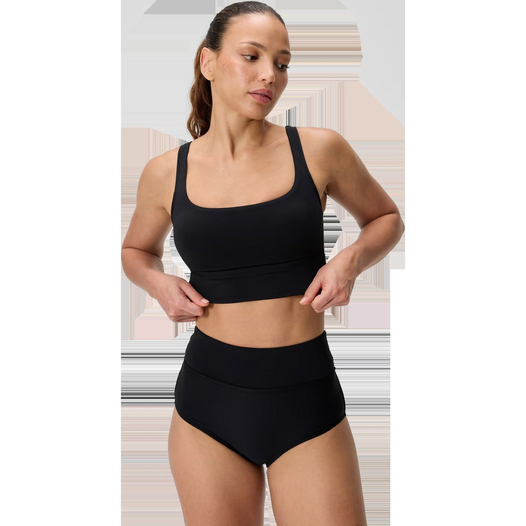 Women's Solid Square Neck Bikini Top